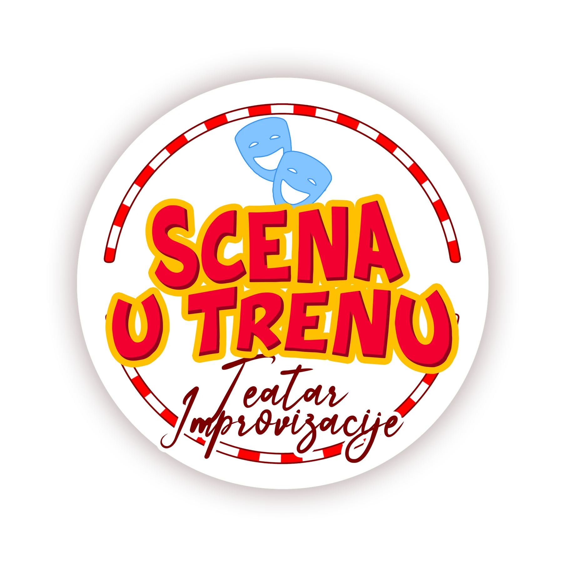 Scena u Trenu improvisational theatre logo