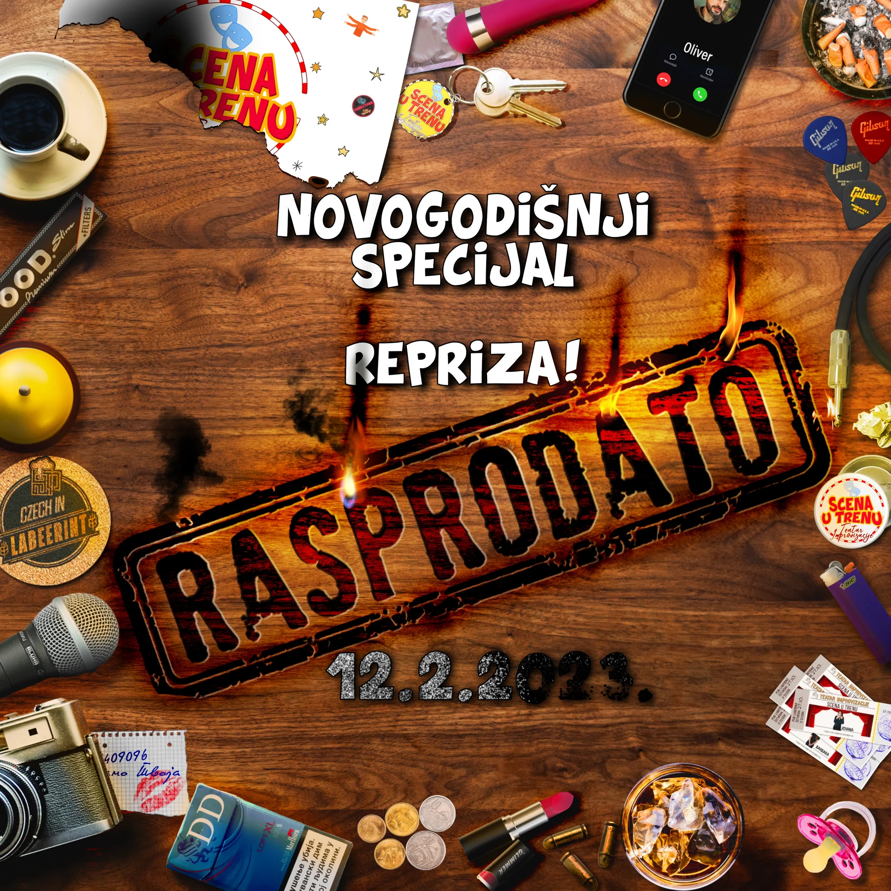 Sold-out social announcement