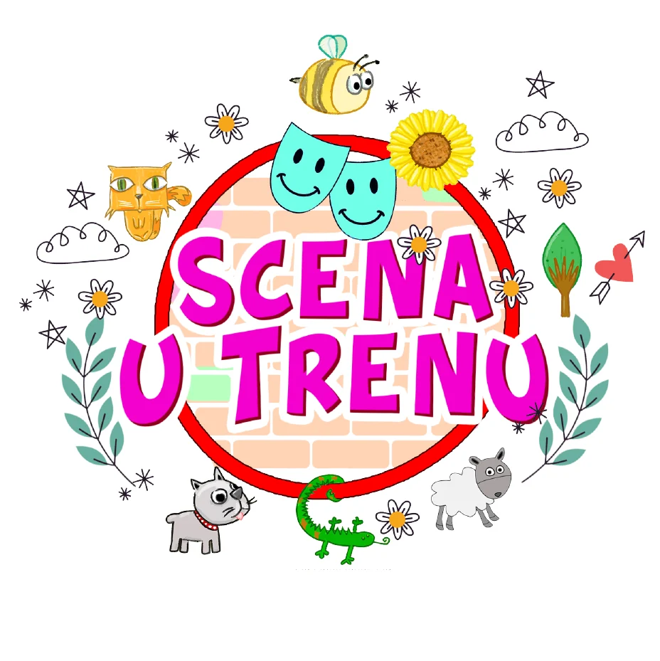 Colorful children's-programming variation of the theatre logo