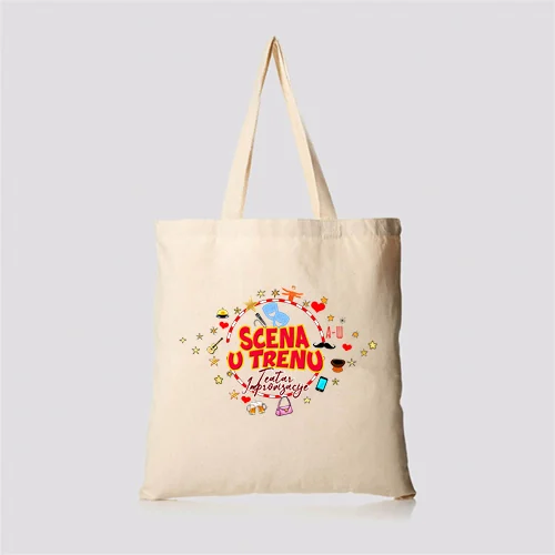 Third illustrated tote bag design